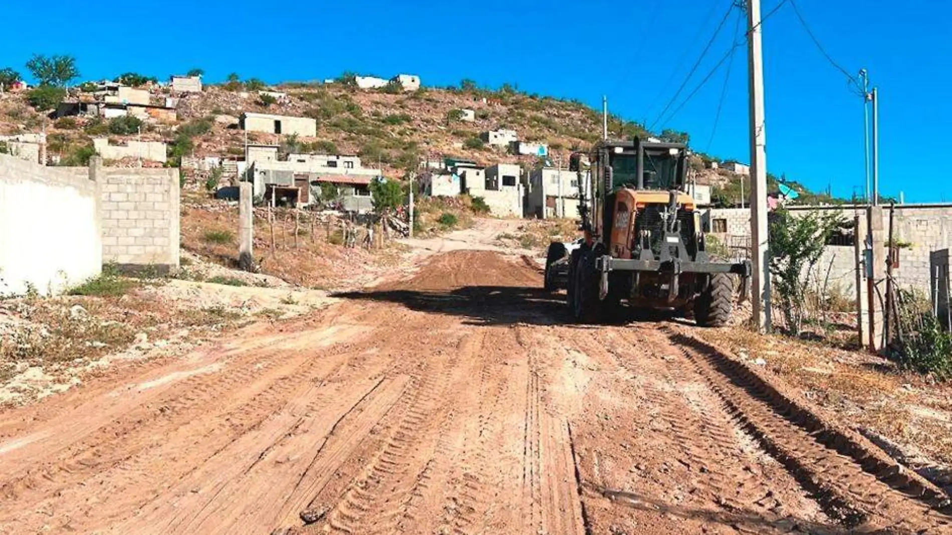 Obra calles la paz